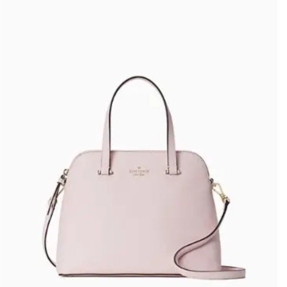 Kate Spade Dome Leather Satchel Crossbody Bag